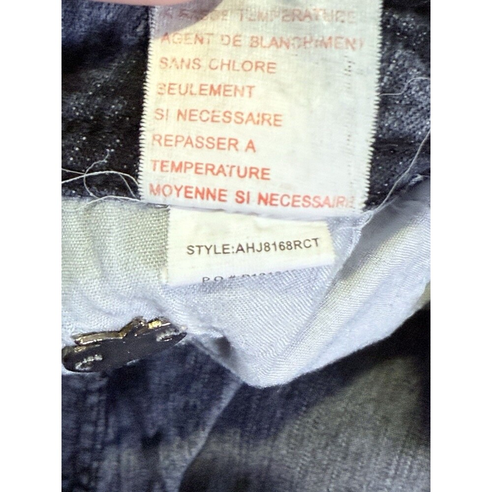 Apple Bottoms Jeans Women 10 Bootcut Dark Wash Y2K Embroidered Logo Low Rise - Picture 11 of 11